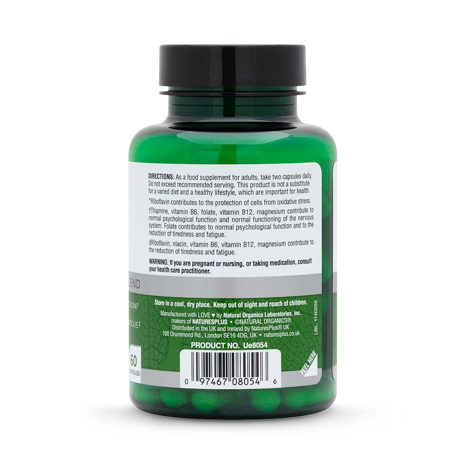 NaturesPlus BioAdvanced Stress Support 60 capsules, UK version