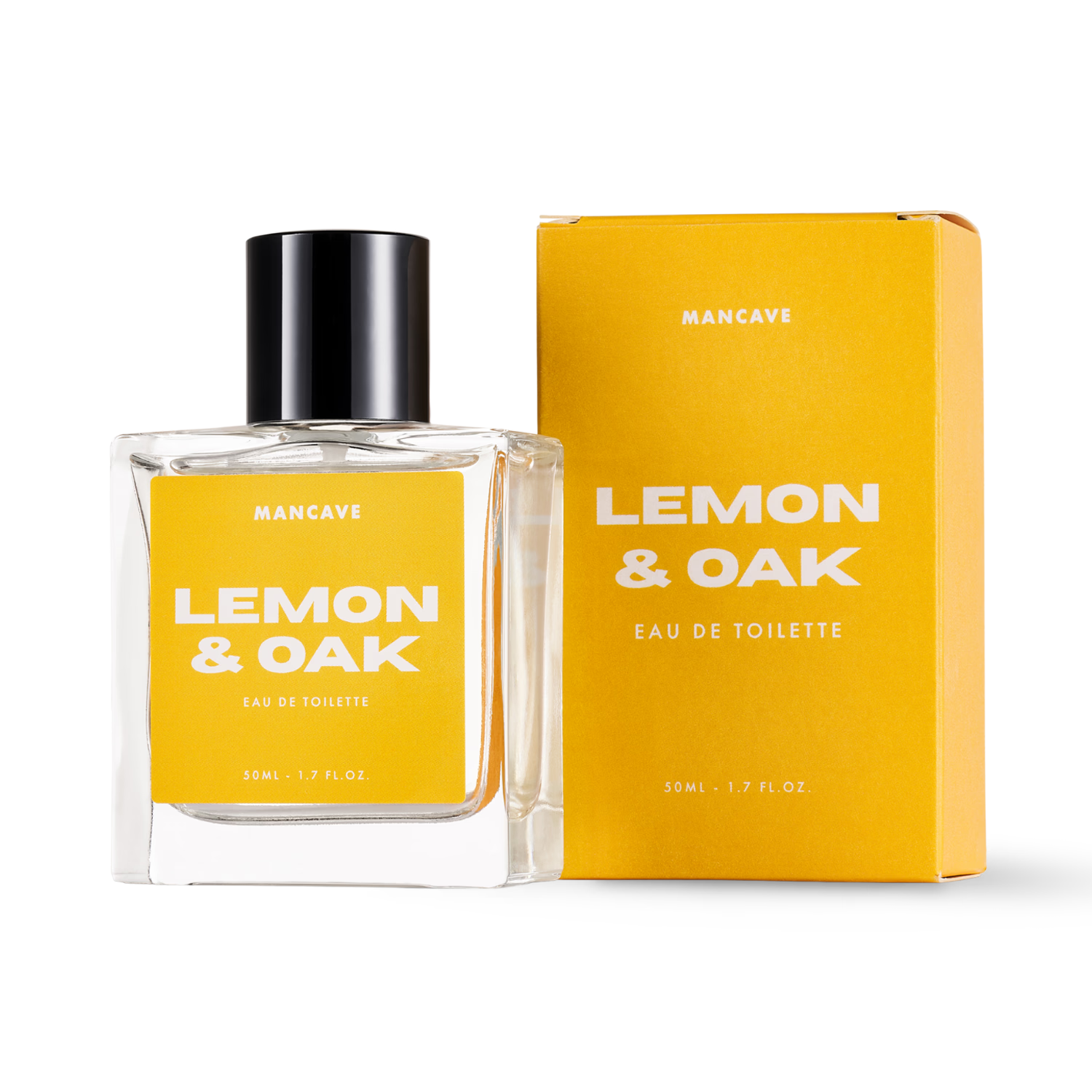 ManCave Lemon & Oak Eau de Toilette 50ml, imported from the UK