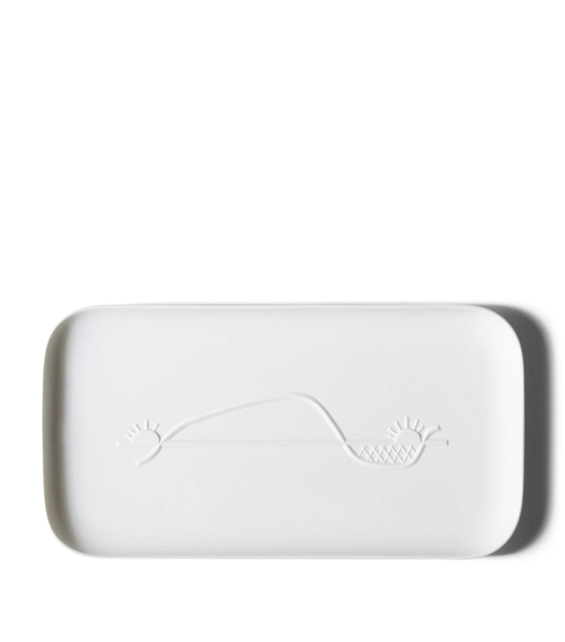 Cassina x Ginori 1735 porcelain tray with Le Corbusier Chandigarh design 34cm - British product