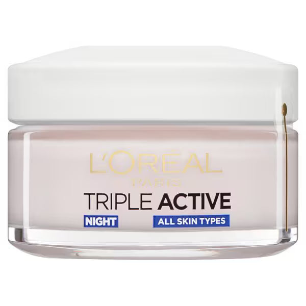 L'Oréal Paris Triple Active Night Cream 50ml, UK version