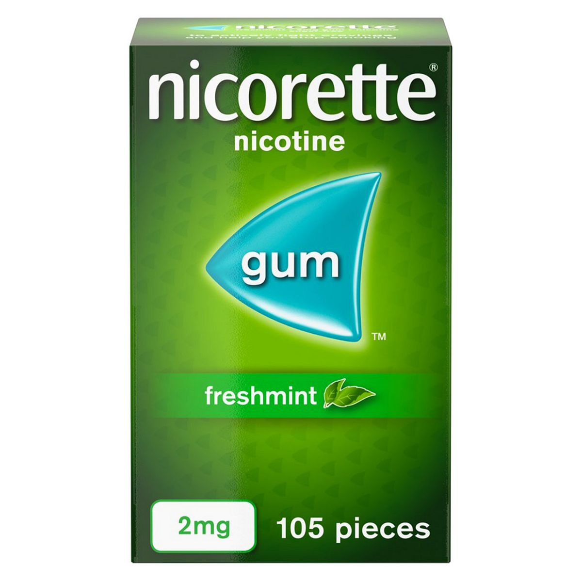 Nicorette Freshmint 2mg Nicotine Gum 105 pieces GOODS Boots   