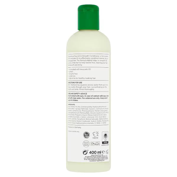 Superdrug Avocado Oil Conditioner 400ml (British brand)