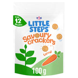 Little Steps Organic Carrot Savoury Crackers Baby Food ASDA   