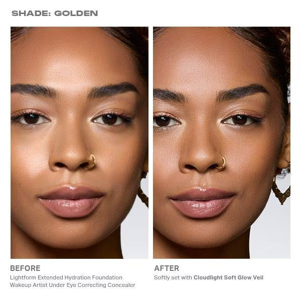 Morphe Cloudlight Soft Glow Veil Golden Hour, imported from the UK
