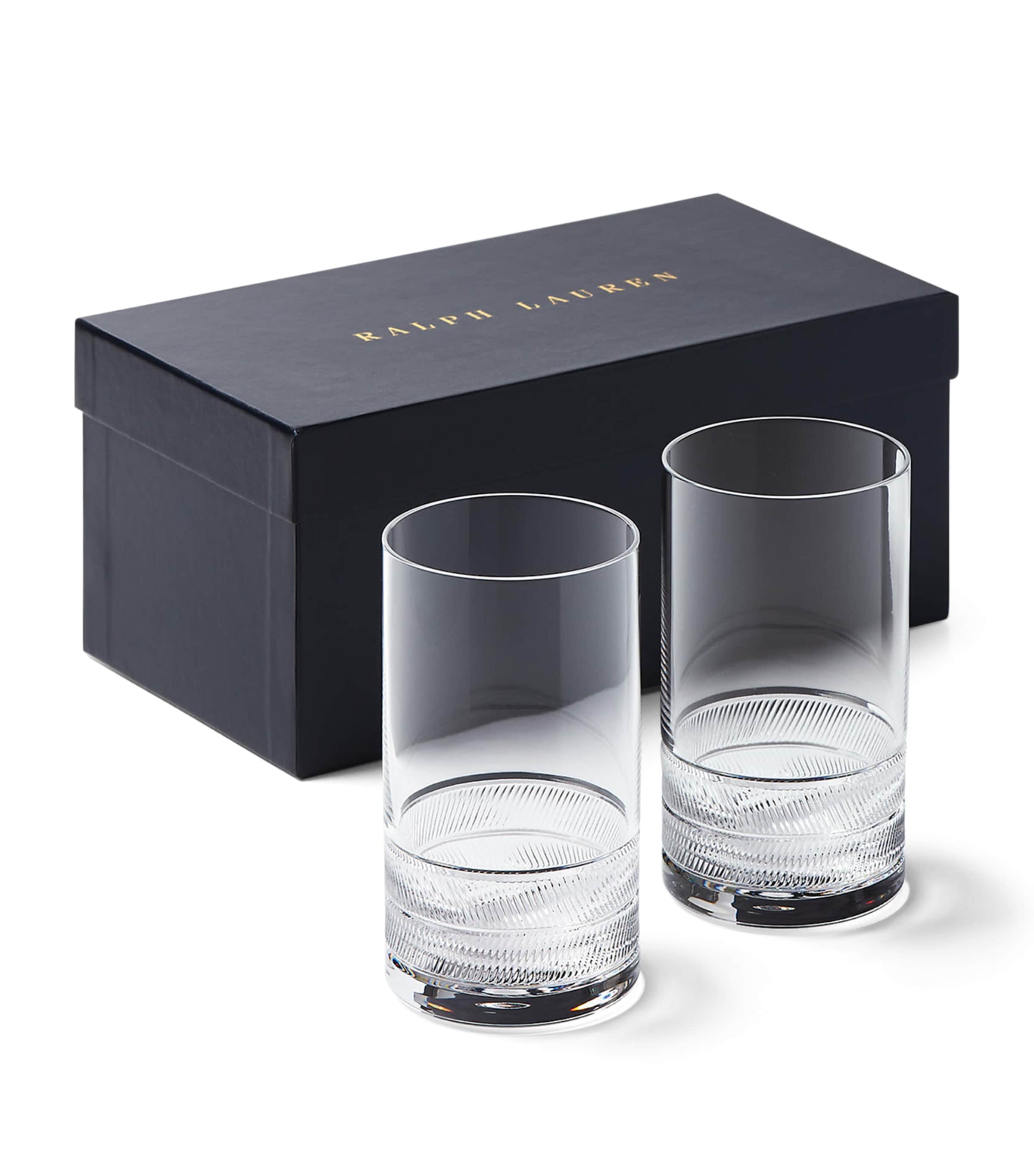 Ralph Lauren Home Remy highball glasses, imported from the UK