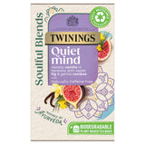 Twinings Soulful Blends Quiet Mind 20 Plant-Based Tea Bags 40g GOODS Sainsburys   