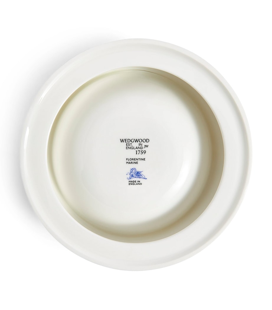 Wedgwood bone china Florentine pet bowl 17cm, imported from the UK