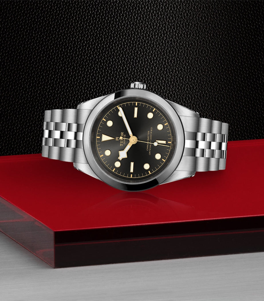 Tudor Black Bay One stainless steel watch 41mm - British product
