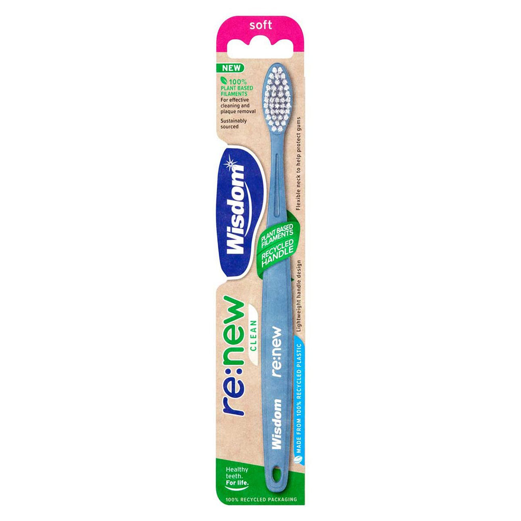 Wisdom Re:new Clean Toothbrush Soft Single Pack