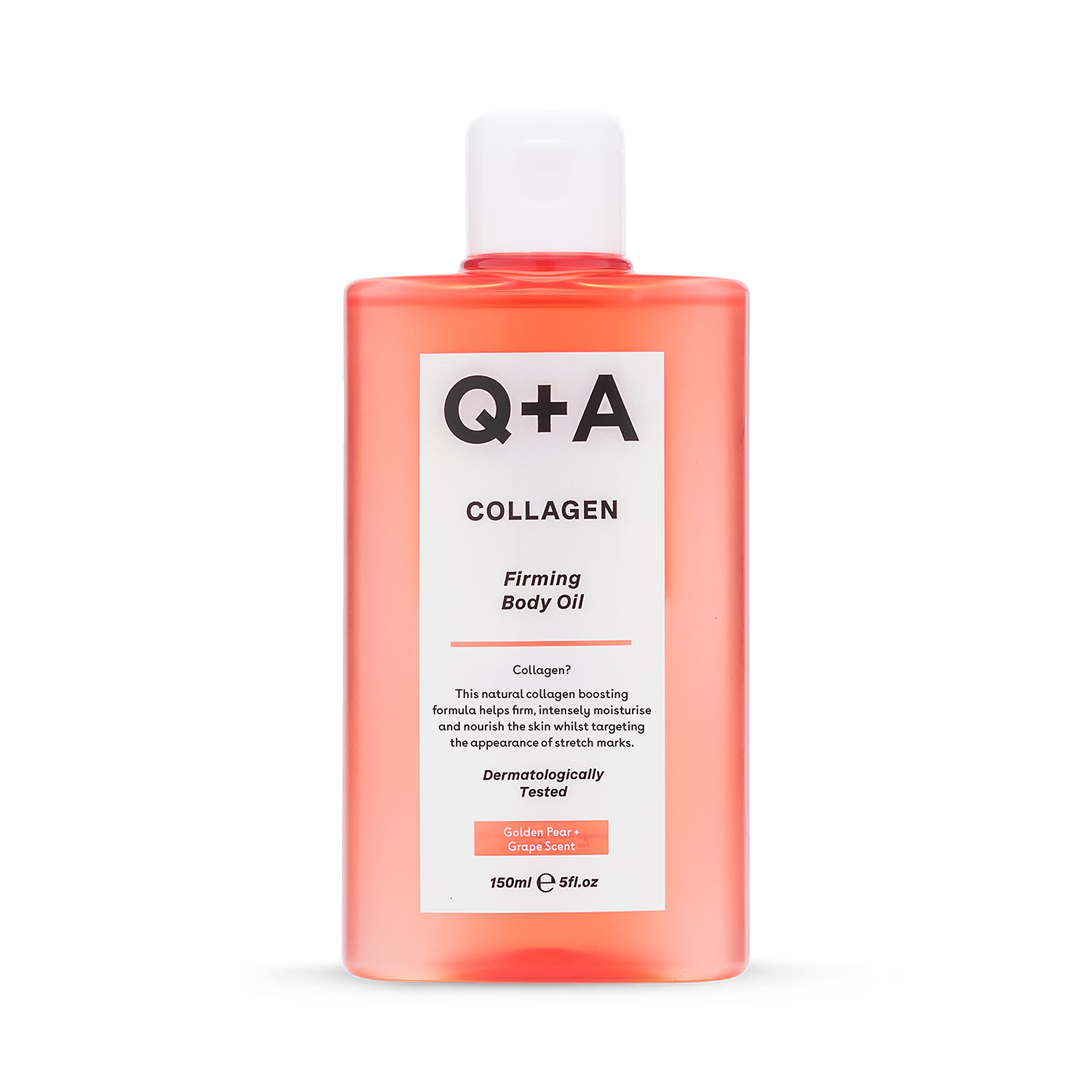 Q+A Collagen Body Oil 150ml moisturising oil (British brand)