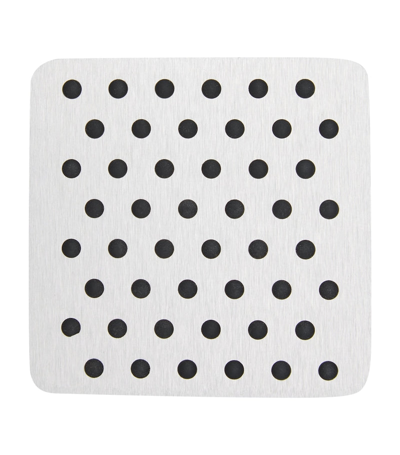 Kaymet polka-dot coaster with silicone rubber grips, UK version