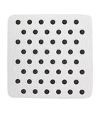 Kaymet polka-dot coaster with silicone rubber grips, UK version
