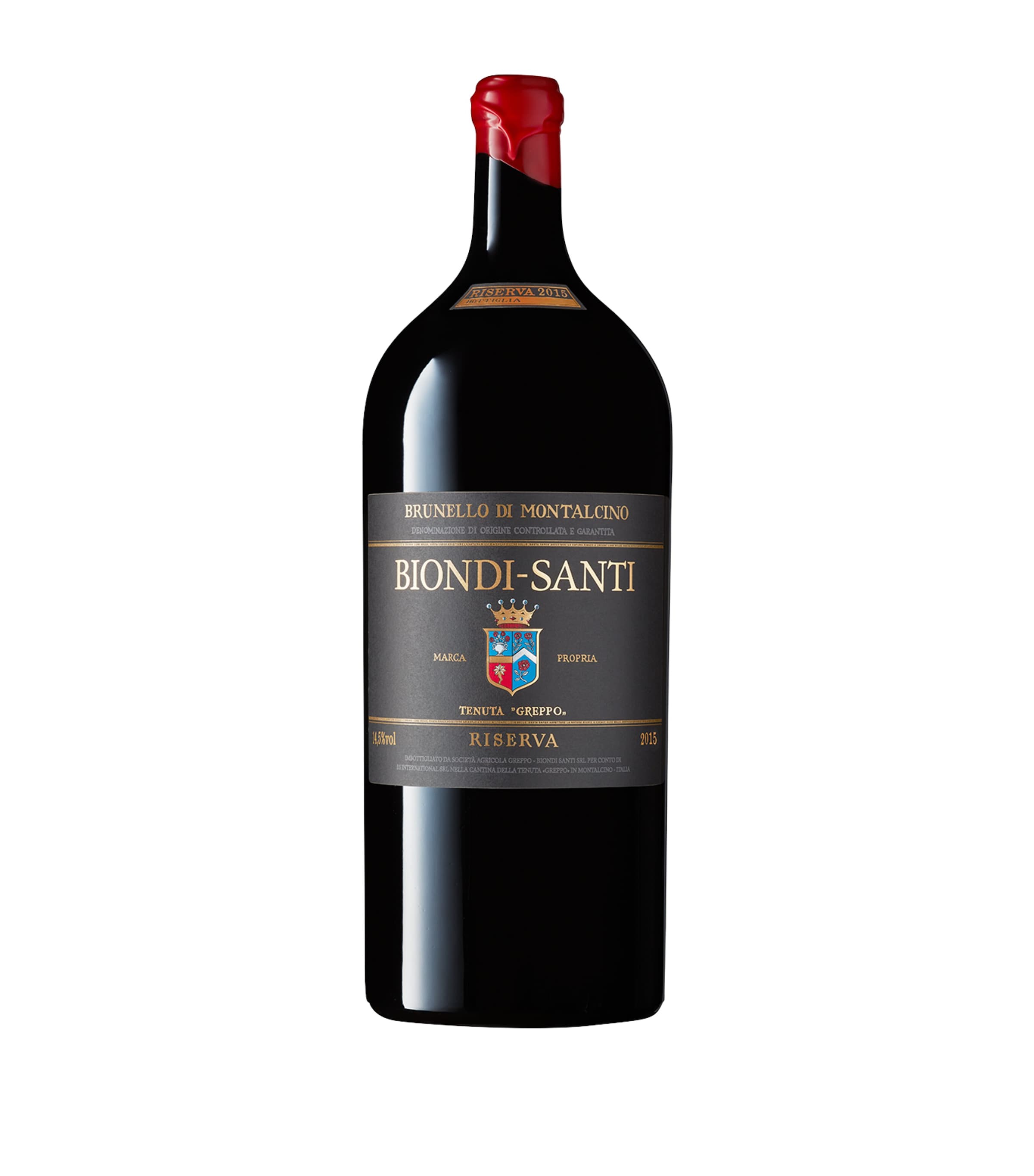 Biondi Santi Brunello di Montalcino Riserva 2015 Imperial red wine 6L - British product