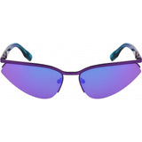 Karl Lagerfeld purple metal frame sunglasses 61mm (British brand)