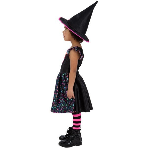 Smiffys Neon Star Witch costume - British product