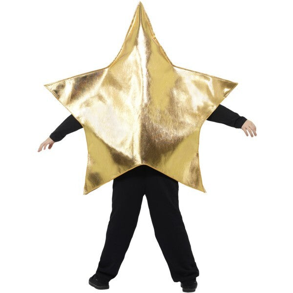 Smiffys Shining Star Costume gold tabard children up to 7 years - British product
