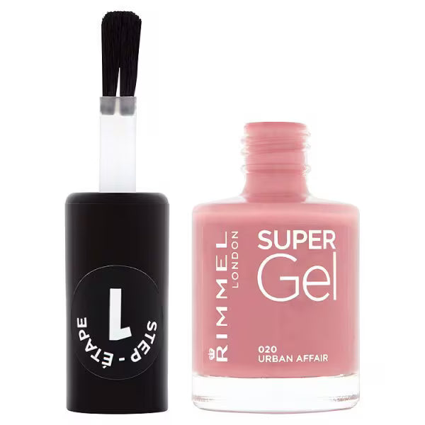 Rimmel gel nail polish purple splash, imported from the UK