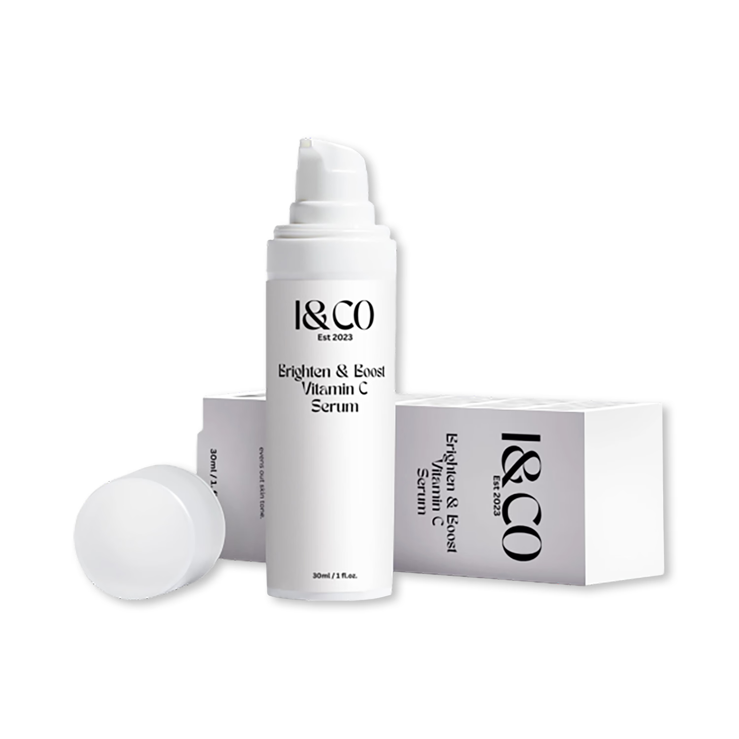 I&Co Cosmetics Brighten & Boost Vitamin C Serum 30ml, UK version