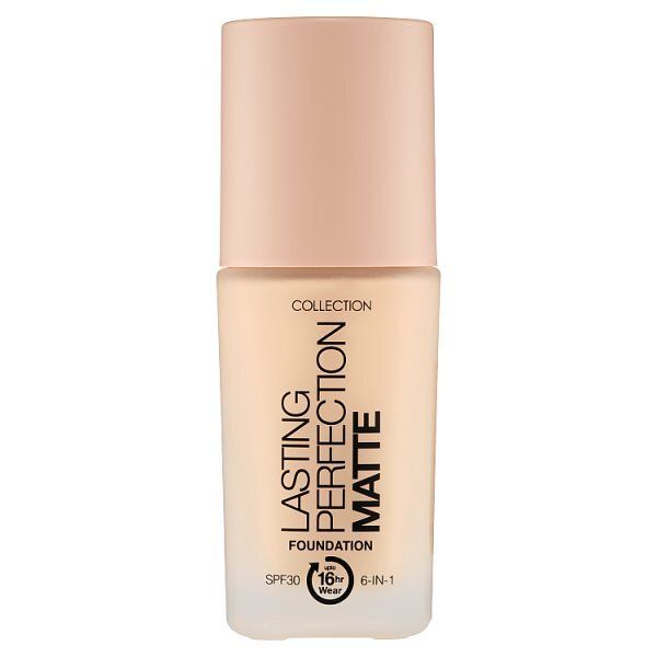 Collection Lasting Perfection Foundation Rose Porcelain 27ML GOODS Superdrug Cashew 6  