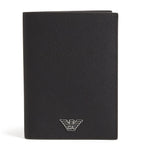 Emporio Armani grained leather passport holder - British product