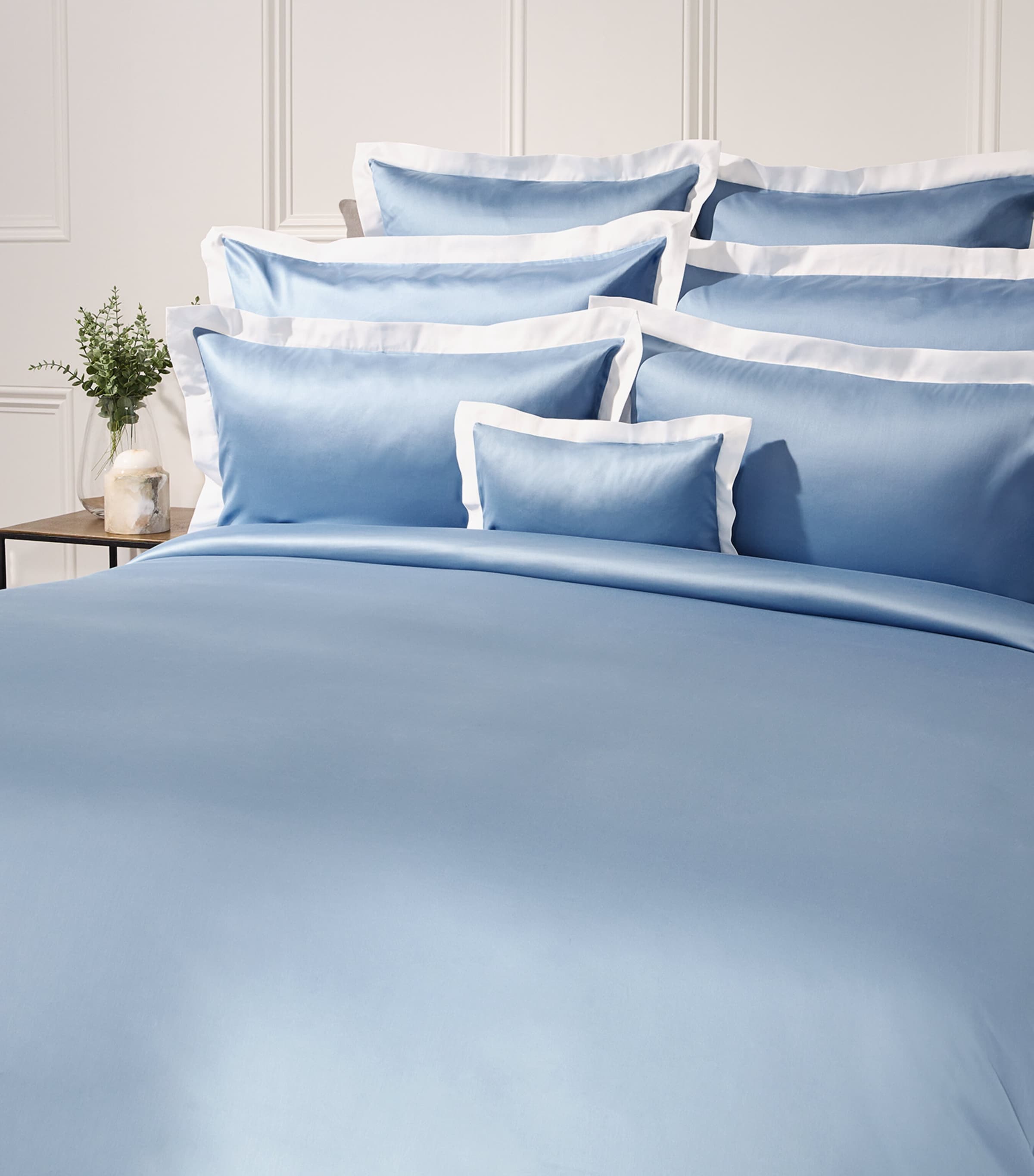 Celso De Lemos King Duvet Cover in satin with high thread count - British product