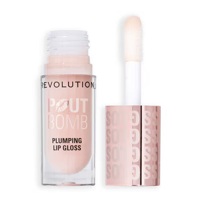 Revolution Pout Bomb Plumping Gloss Milky Sheer Holo Lip Gloss