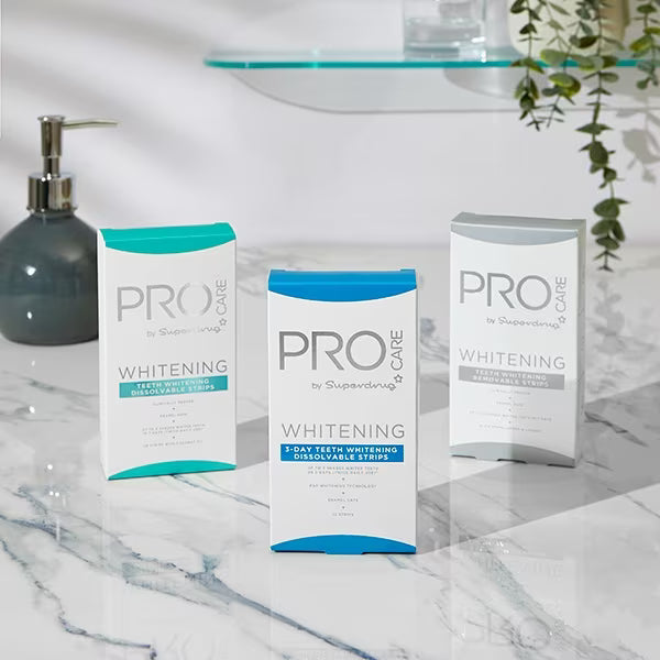 Superdrug Procare whitening strips 12 count (British brand)