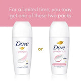 Dove Powder Antiperspirant roll on 50ml - British product