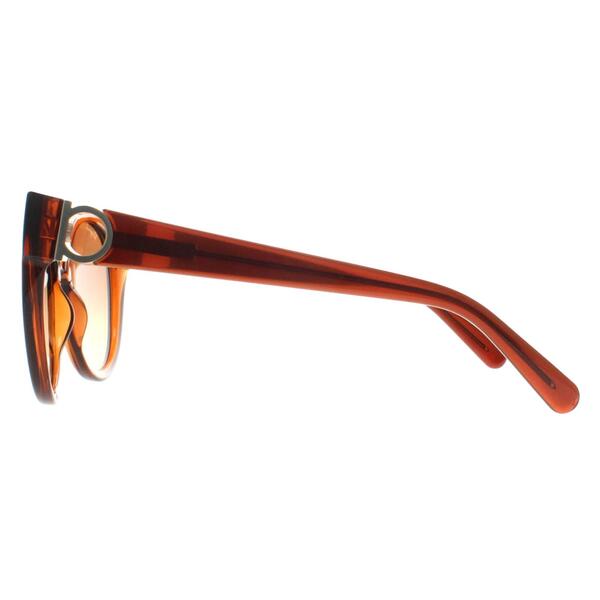 Salvatore Ferragamo women's sunglasses brown gradient, UK version