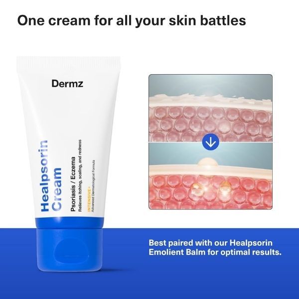 Dermz Healpsorin cream 50ml, UK version