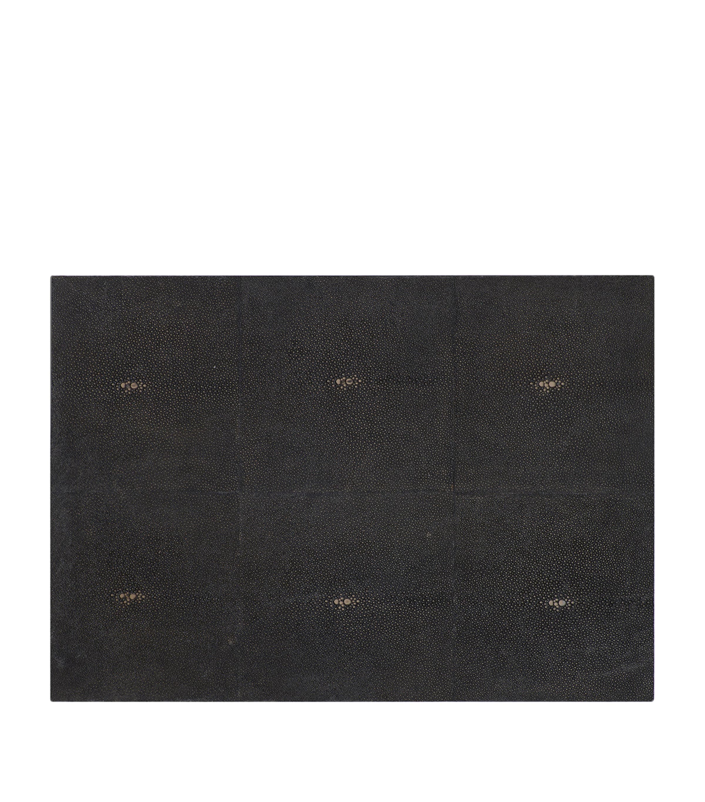 Posh Trading Company Faux Shagreen Grand Placemat, imported from the UK
