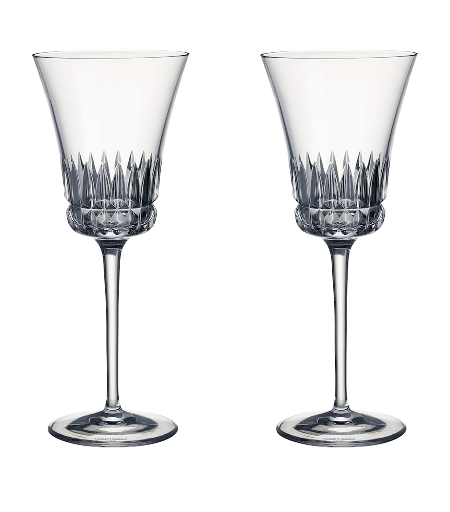 Villeroy & Boch red wine goblets set of 2 200ml (British brand)