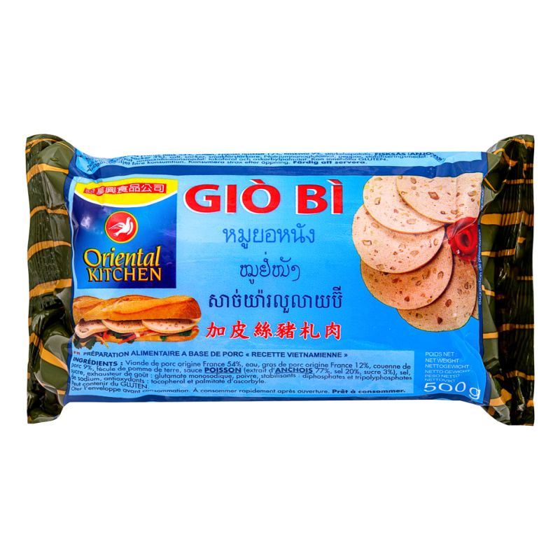 Oriental Kitchen Gio Bi Vietnamese sausage, imported from the UK