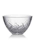 Waterford crystal bowl with karo and olive cut patterns, 15cm (British brand)