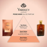 Yardley London Poise Noire eau de parfum 100ml (British brand)
