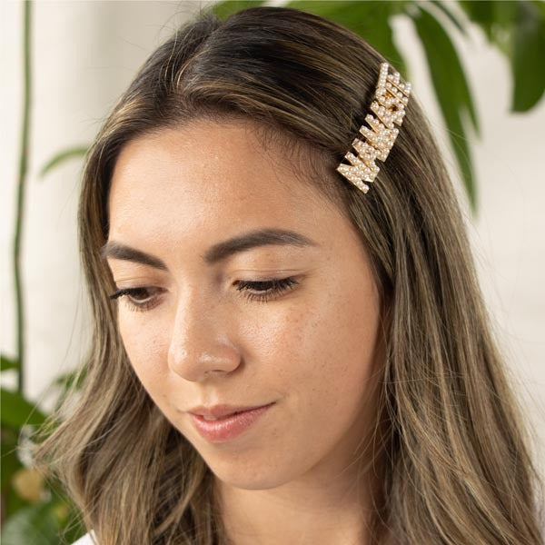 Myga Namaste Pearl Hair Clip GOODS Superdrug   