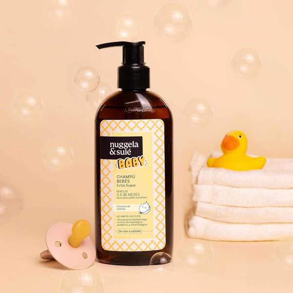 Nuggela & Sule Baby Shampoo Extra Soft Vitamin E 250 ml, imported from the UK