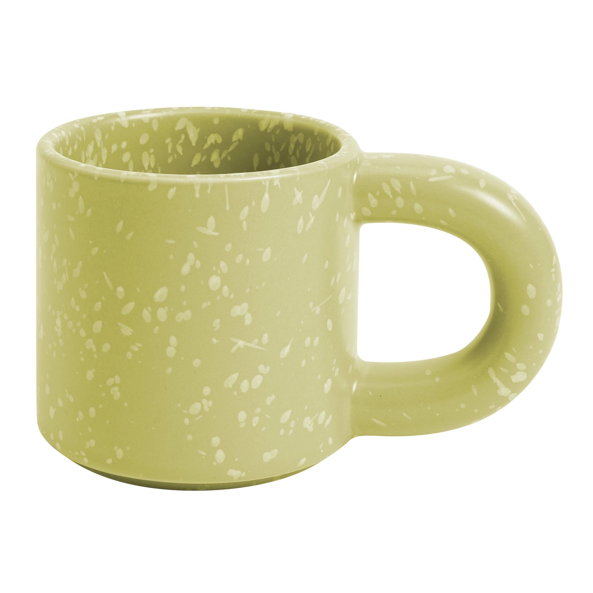 Habitat Marshmallow Mug Lime GOODS Sainsburys   