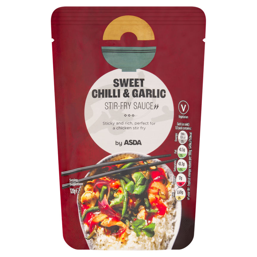 ASDA Sweet Chilli & Garlic Stir-Fry Sauce GOODS ASDA   