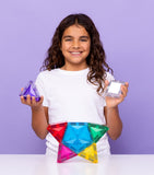 Connetix light-up star pack 8 pieces, imported from the UK