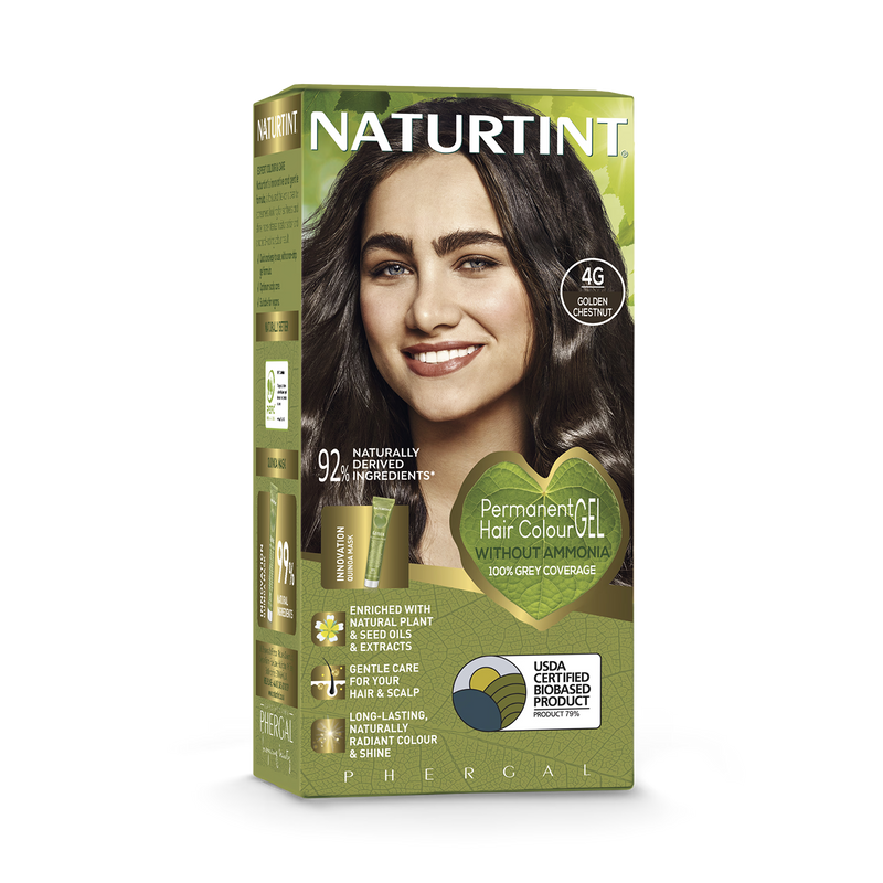Naturtint 4G Golden Chestnut hair colour, UK version