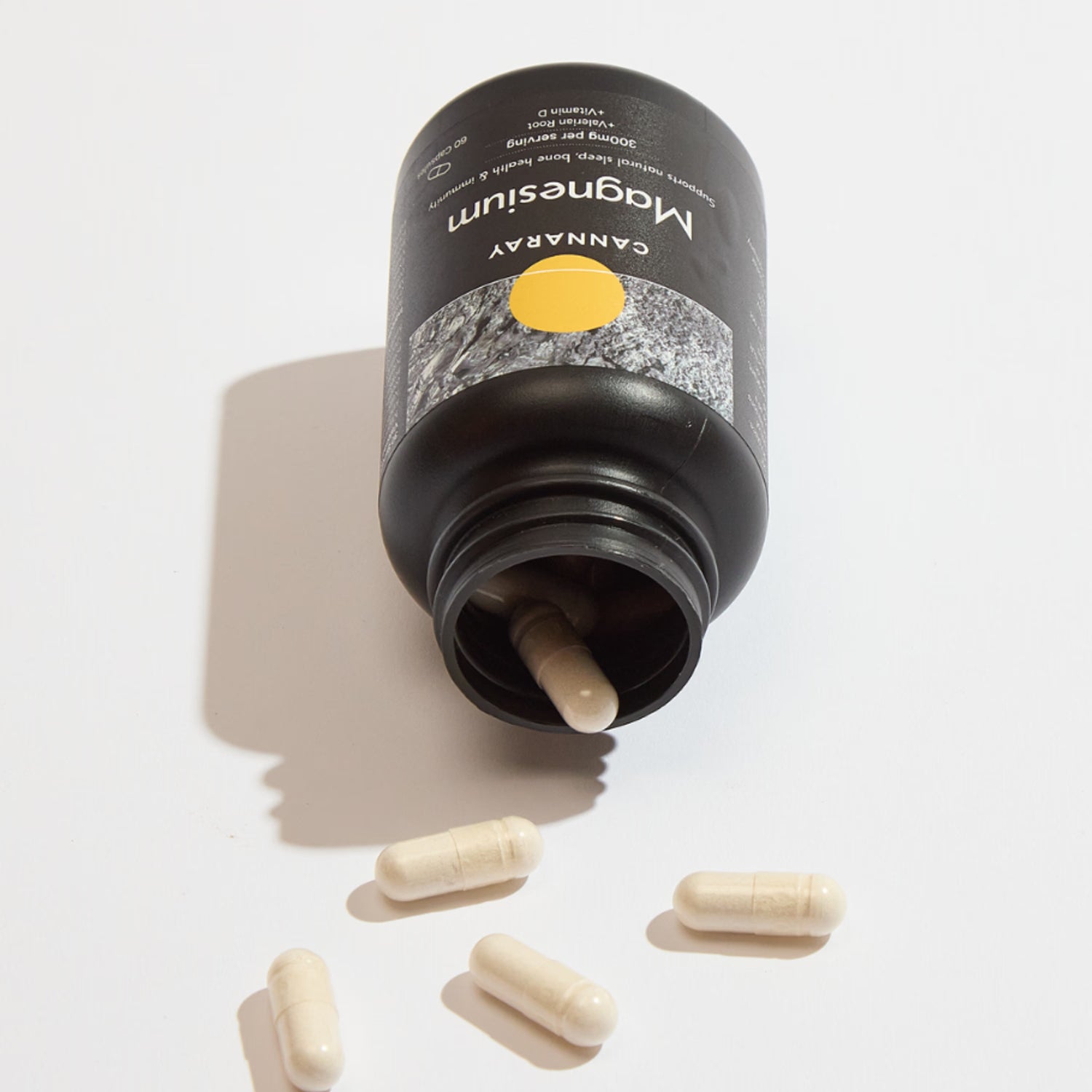 Cannaray magnesium capsules 300mg 60 count - British product