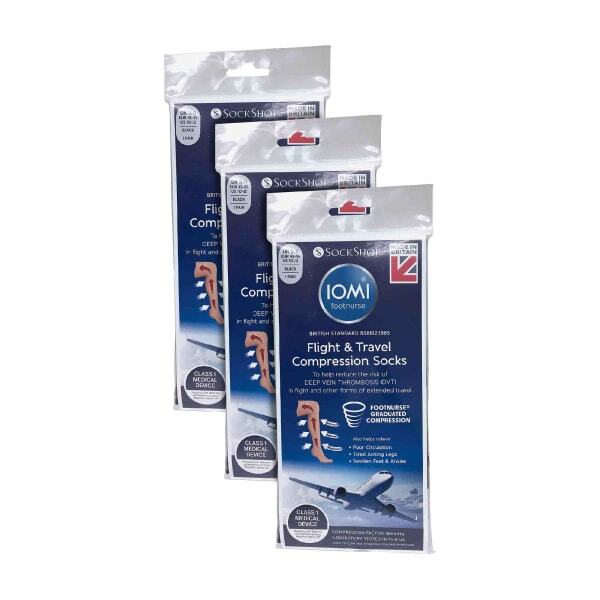IOMI men's compression socks 3 pairs - British product