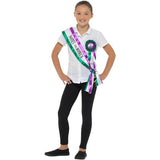 Smiffys Victorian Suffragette Kit sash rosette (British brand)