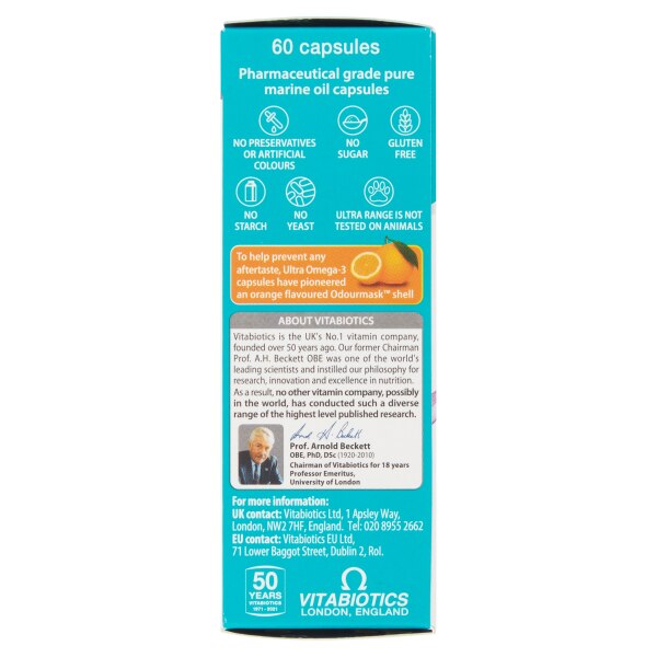 Vitabiotics Ultra Omega-3 x 60 GOODS Superdrug   