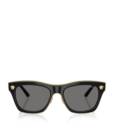 Harrods Versace Square Medusa Sunglasses- Buy online at McGrocer