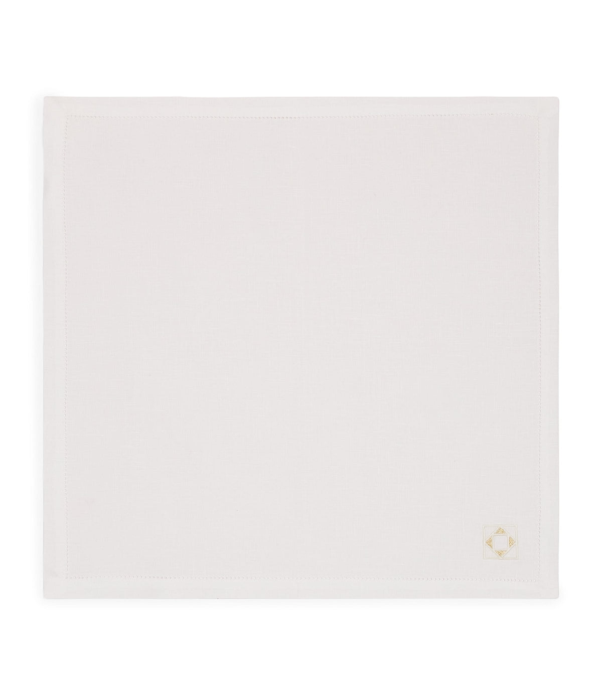 Dea Linen Embroidered Liri Napkin 45cm x 45cm - British product
