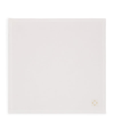 Harrods Dea Linen Embroidered Liri Napkin (45cm x 45cm)- Buy online at McGrocer