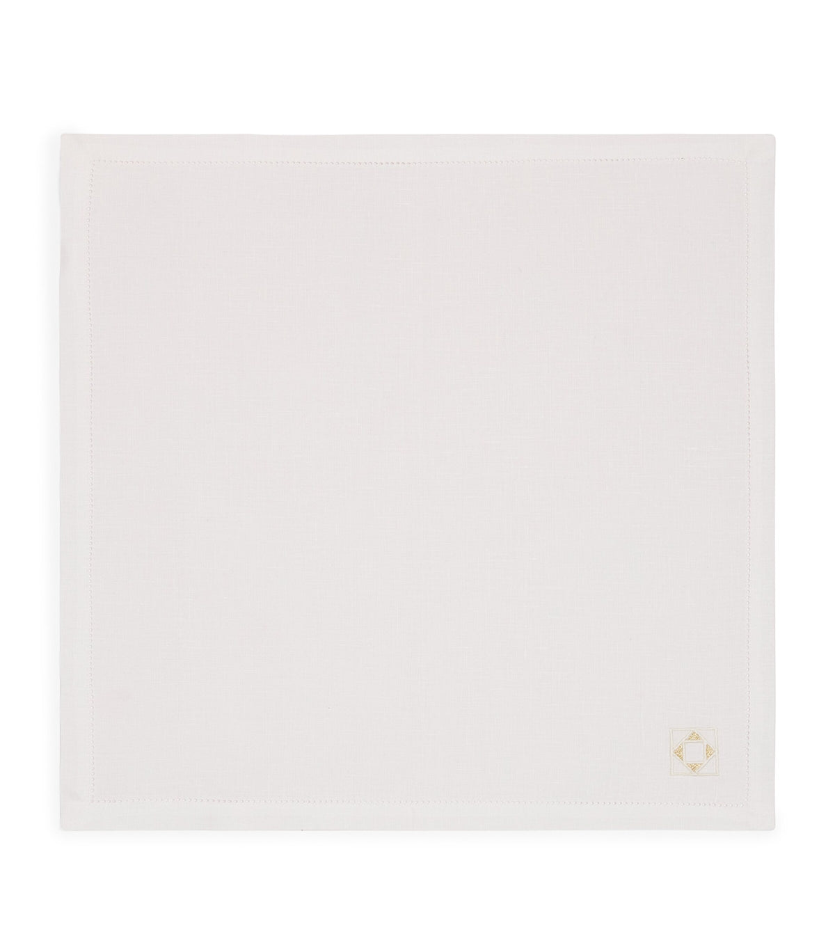 Dea Linen Embroidered Liri Napkin 45cm x 45cm - British product