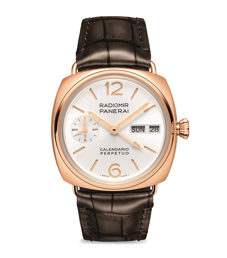 Panerai Radiomir perpetual calendar watch 45mm yellow gold, UK version